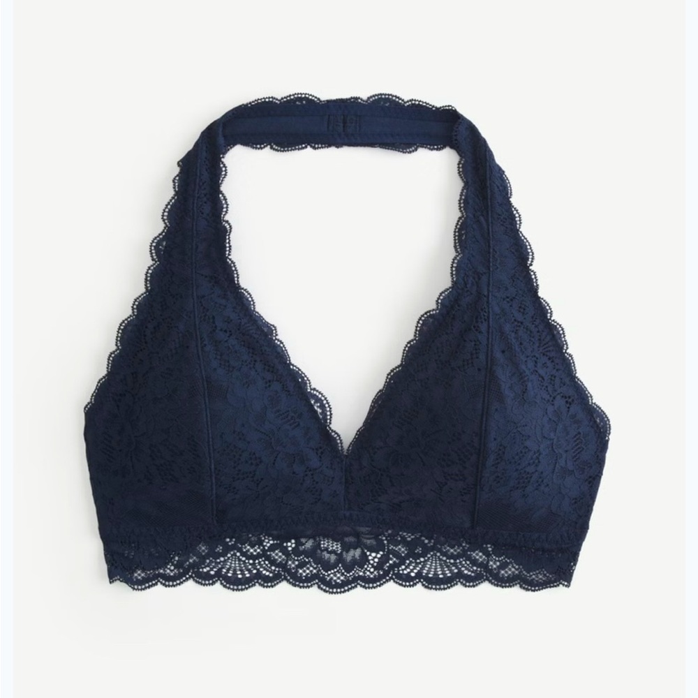Hollister Gilly Hicks Lace Halter Bralette S